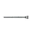 Stainless Steel T316 1/4" Thread Fork & Swage Stud Turnbuckle For