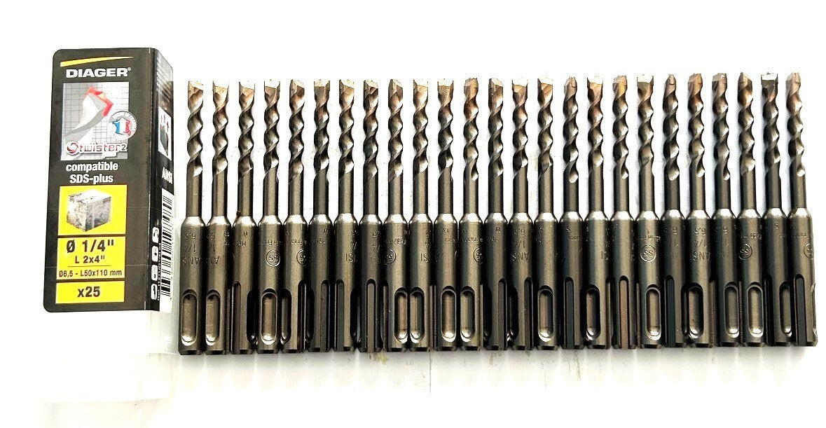 Diager Twister Masonry Drill Bits