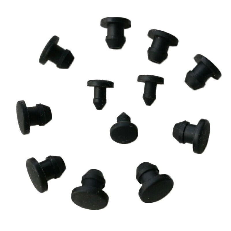 Black Snap-On Hole Plug - 2.5 to 14mm