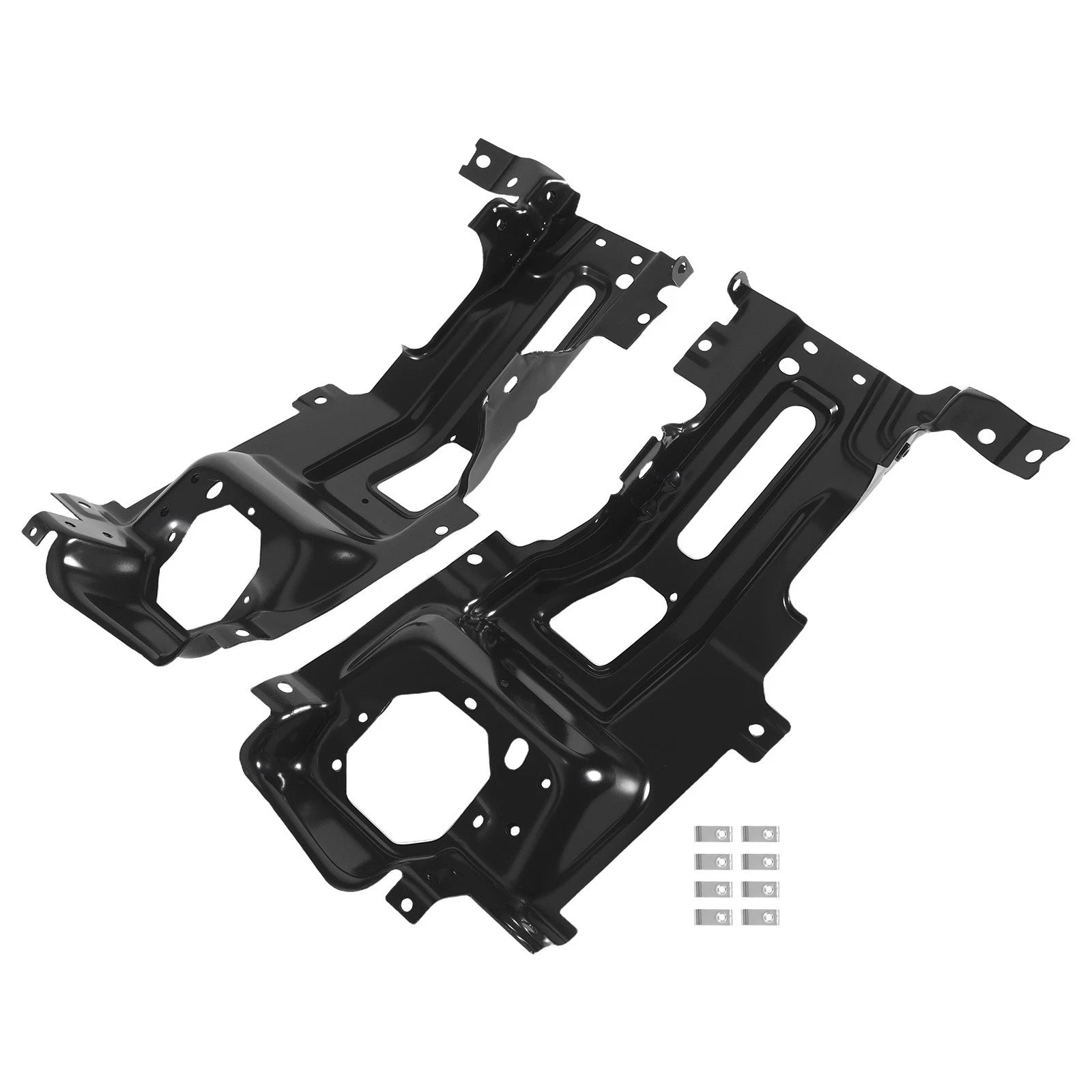 Bumper Mounting Bracket for Chevy Silverado 2500 3500 HD 15-19 Black