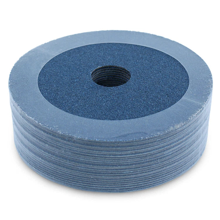200 Pack - 5" Zirconia Resin Fiber Disc 80 Grit 5 inch Grinding &amp; Sanding Discs