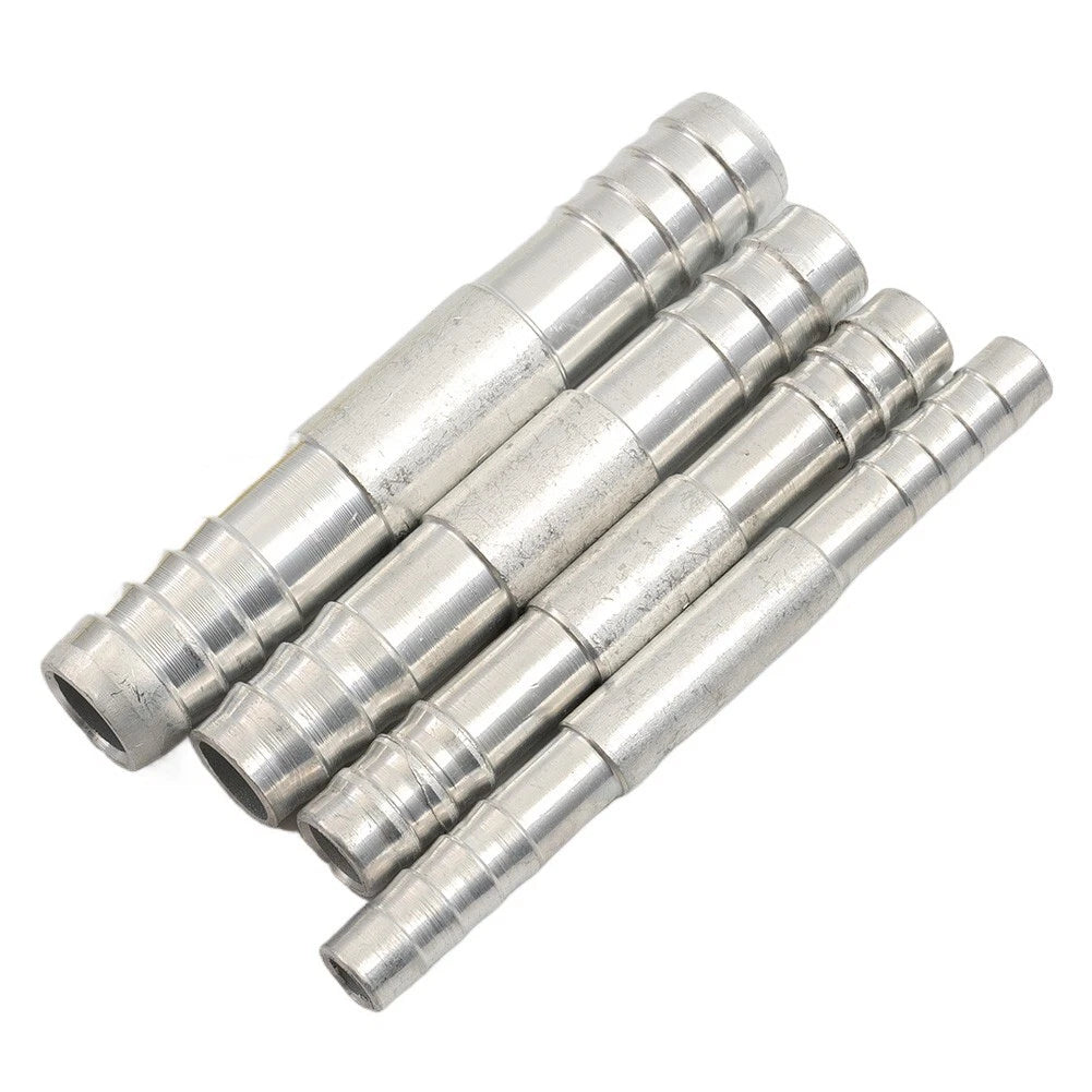 Aluminum A/c Hose Barb Straight Splice Barbed Fitting #6 #8 #10 #12
