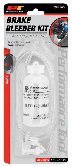 Performance Tool Brake Bleeder Kit by Performance Tool