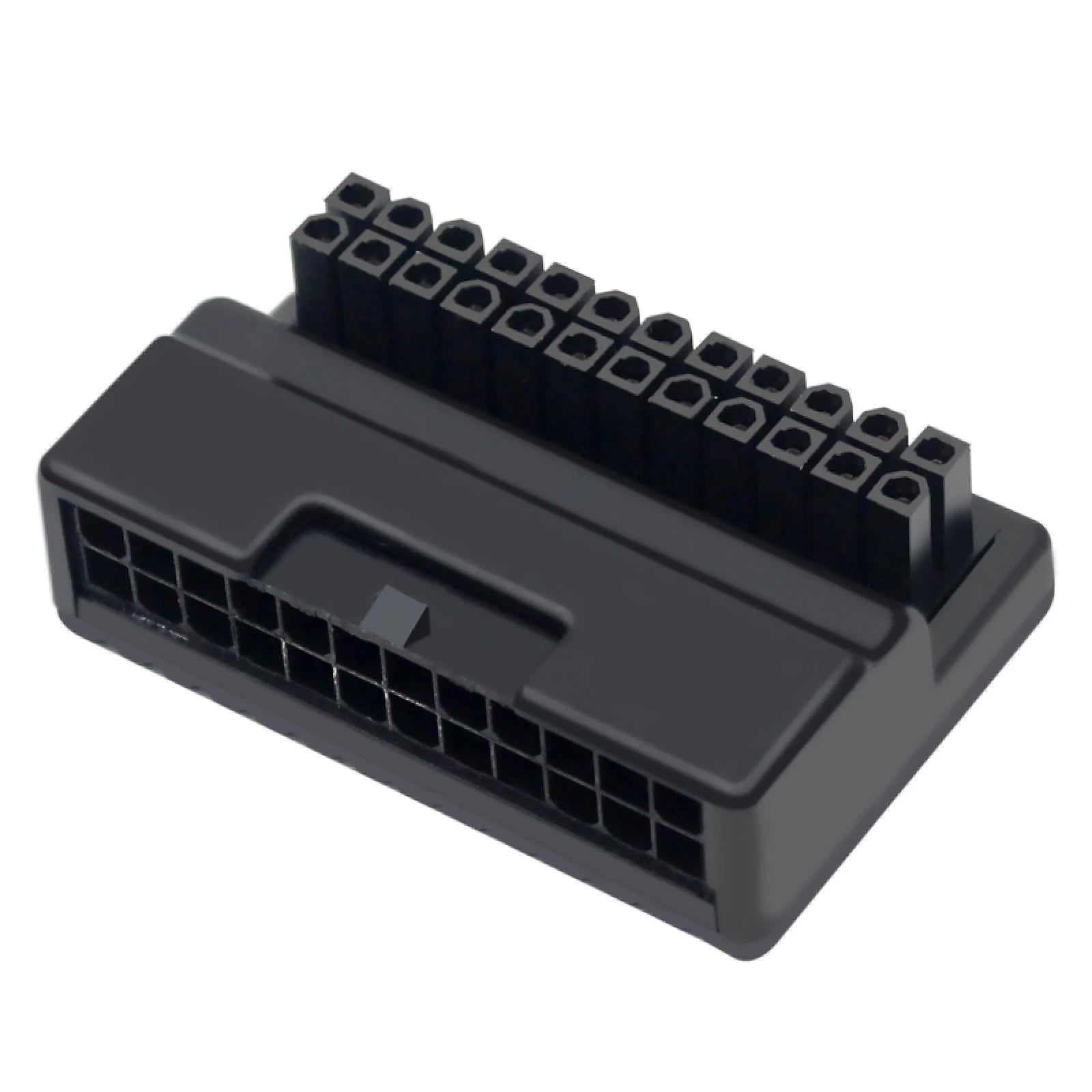 Atx 24pin Female To Male Extension Adapter 90° Converter Power Supply