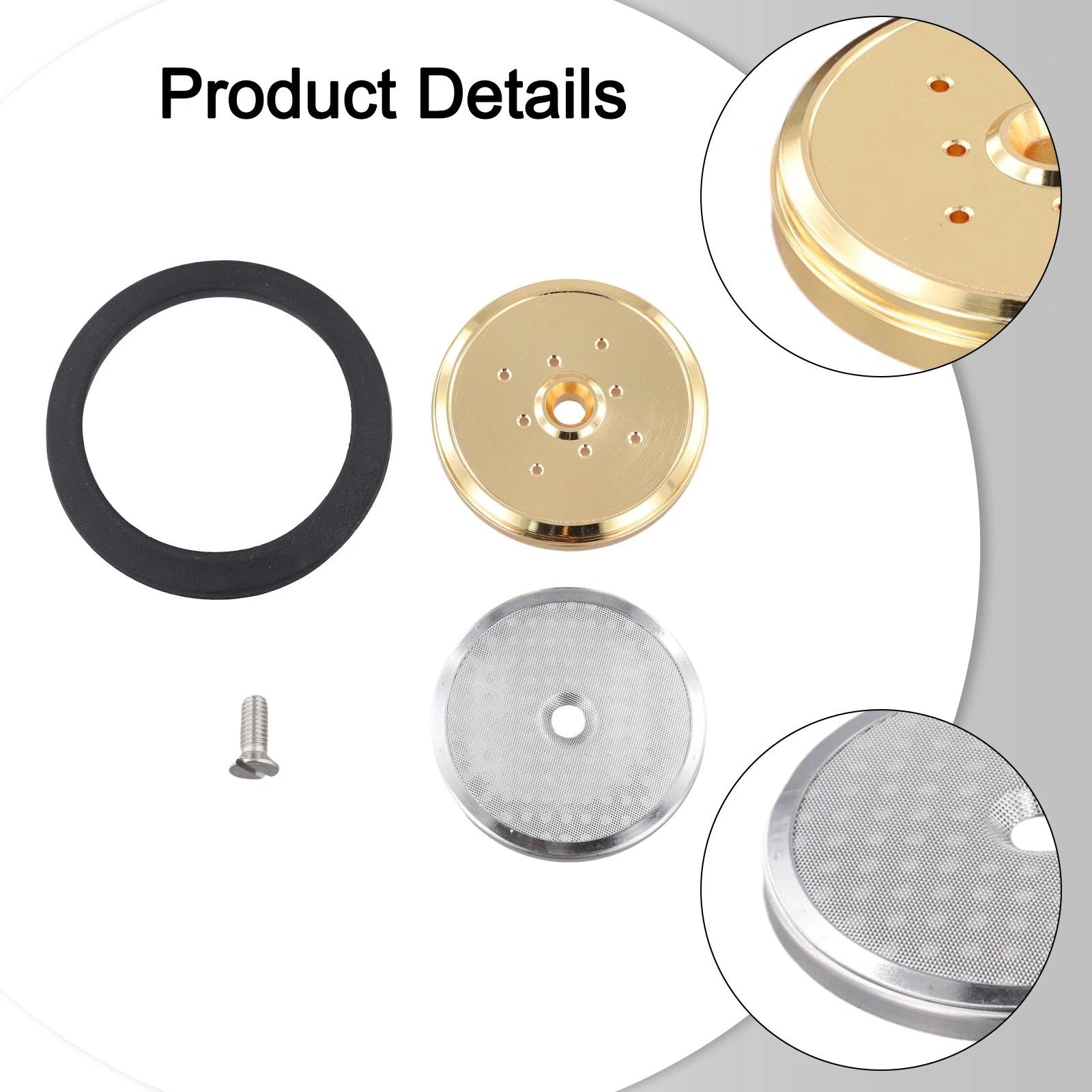 Silicone Gasket And Shower Screen Holder Set For Nuova Espresso