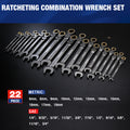 WORKPRO 22-Piece Ratcheting Wrench Set by WORKPRO
