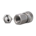 Quick Release Connector Set With Male And Female Components For 1/8