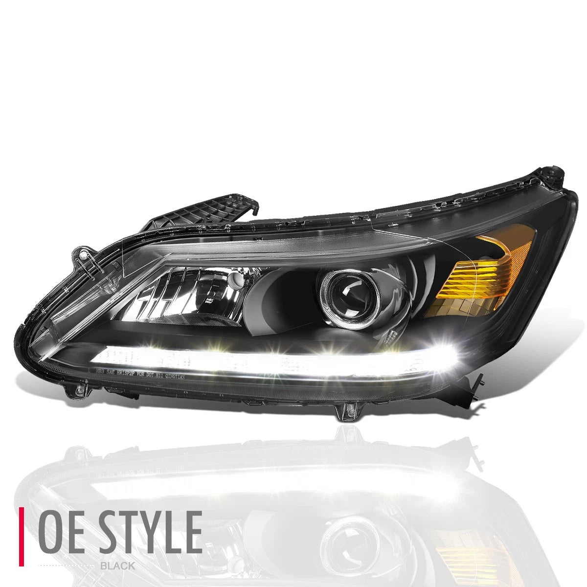 Fit 13-15 Honda Accord Ho2502151 Lh Left Led Drl | Built Supply Co