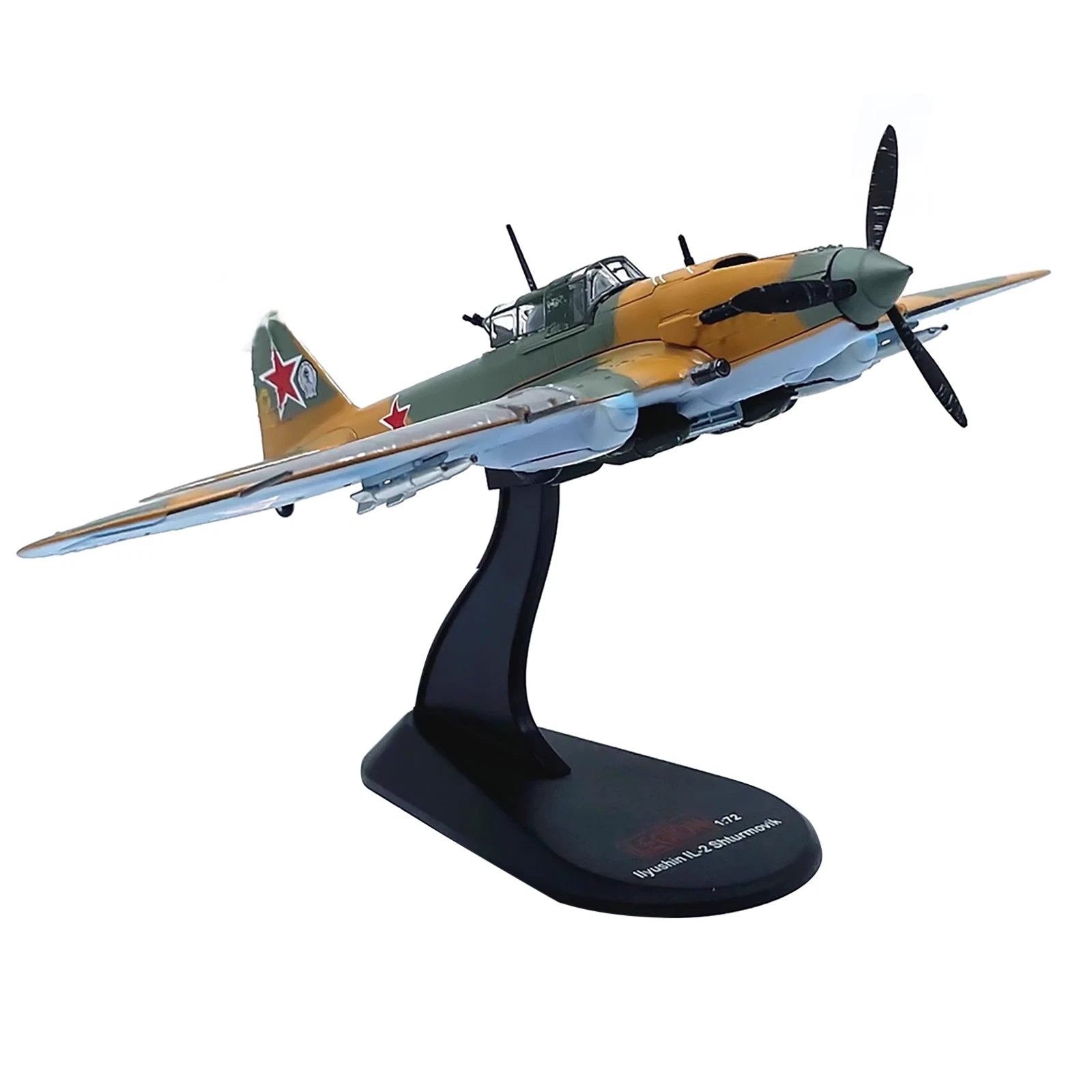 High Simulation 1:72 Scale Il-2 Fighter Alloy Aircraft Model Plane
