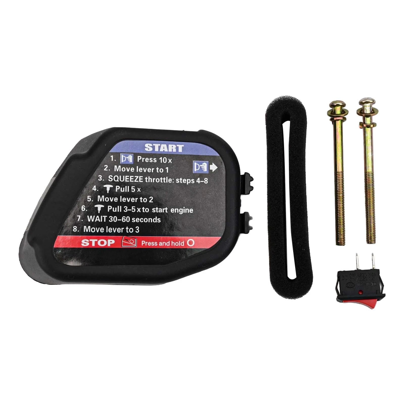 Air Filter Cover With Easy Installation Kit Including Screws And