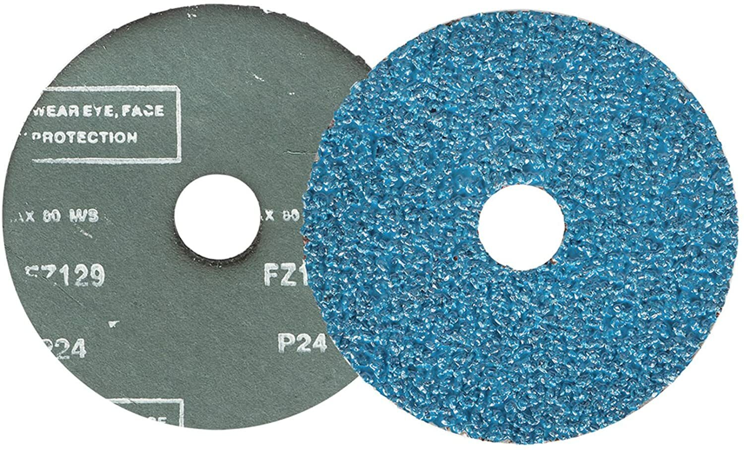 4-1/2" Zirconia Resin Fiber Sanding Disc 16-120 Grit