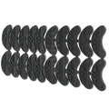 10 Pair Rubber Sole Replacement Heel Savers Toe Plates Tap Diy Glue