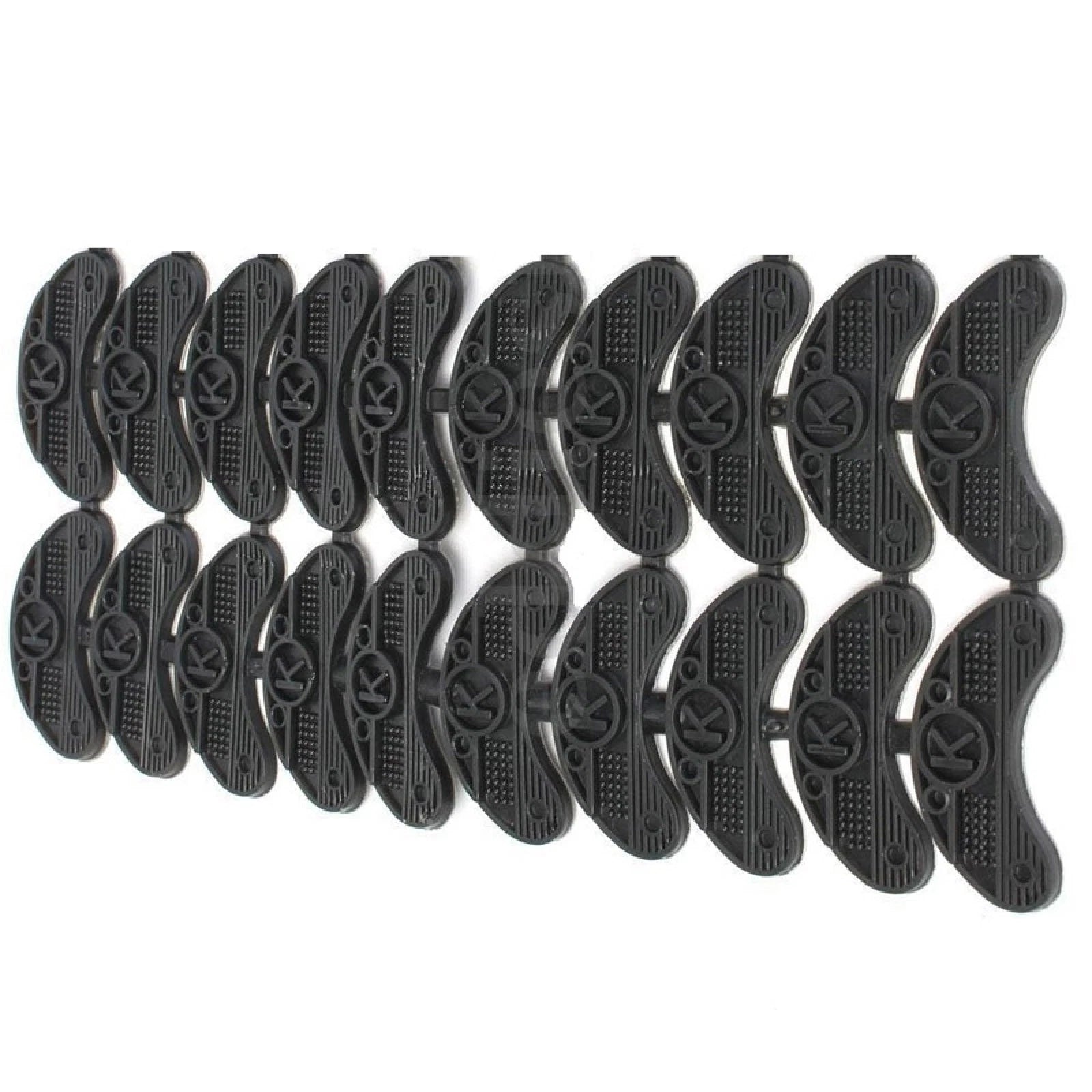 10 Pair Rubber Sole Replacement Heel Savers Toe Plates Tap Diy Glue