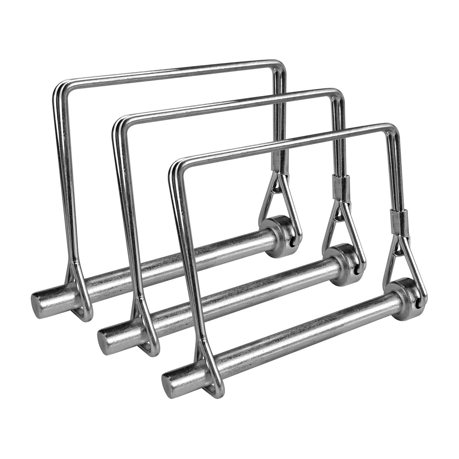 1/4" X 4" Square Safety Coupler Pins, Square Locking Pins, Safety