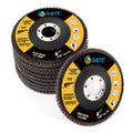 20PCS Aluminum Oxide Flap Disc 60 Grit T27 by Unbranded
