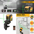 PREXISO Laser Level 65Ft with Tripod by PREXISO
