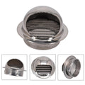 For Wall Air Outlet Grille Vent Cap Vent Cover Hemispherical Rainproof