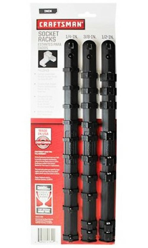 Craftsman Socket Holder Rails - 3 pcs
