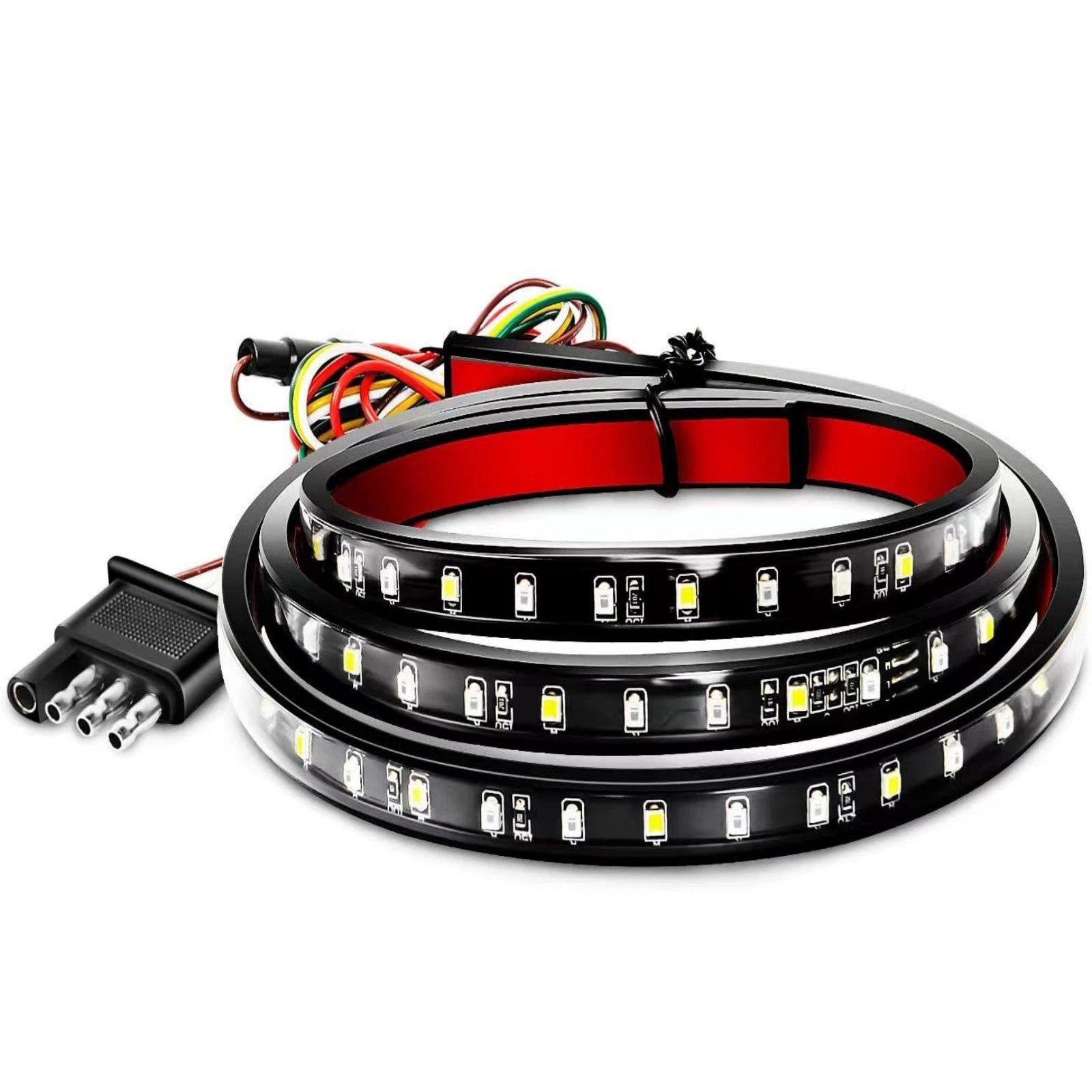 60" Tailgate Led Strip With Tape Light Bar Reverse Brake Signal For