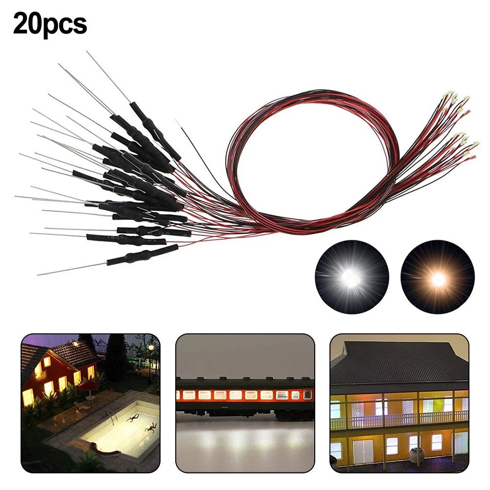 Pre Wired 12V Diy Model Railway Building Layout Replacement