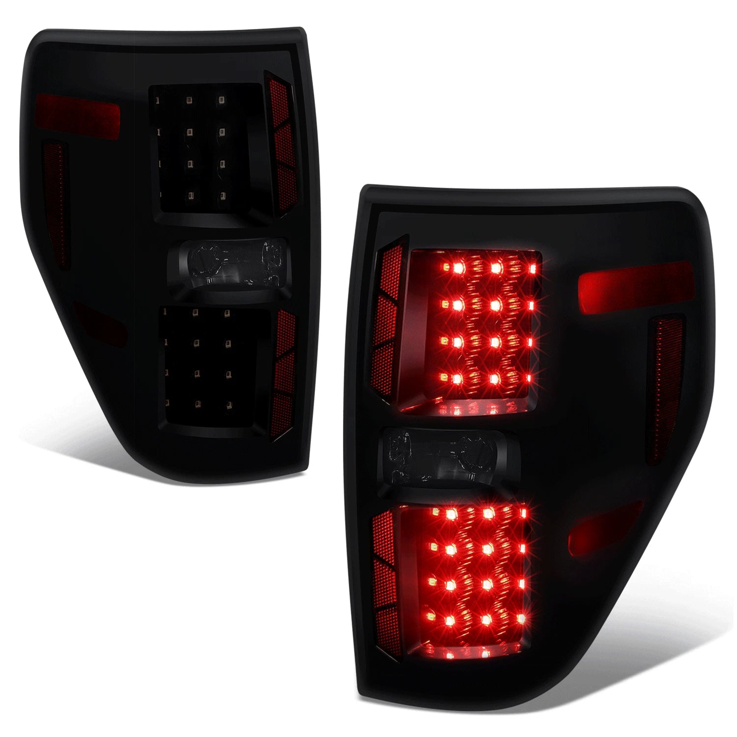 Fit 09-14 Ford F150 Full Led Tail Brake Light | Built Supply Co