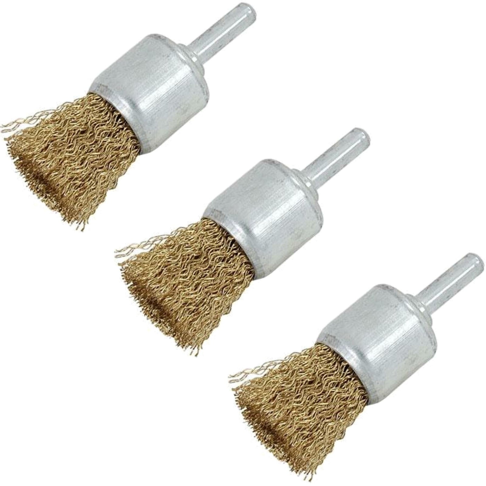 Neilsen Rotary Brass Wire Brush Set