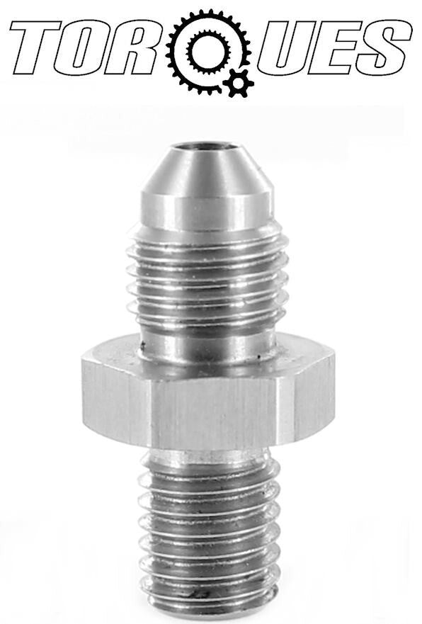 An-4 ( 4an An04 ) M10x1.5 Metric Stainless Steel Adapter