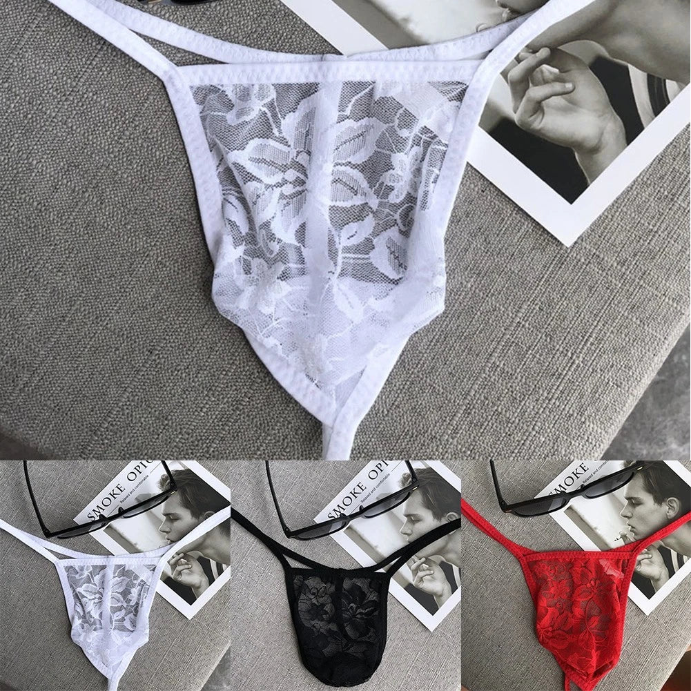 Bulge Pouch Briefs Low Rise Thong 65% Polyester 35% Spandex Brand New
