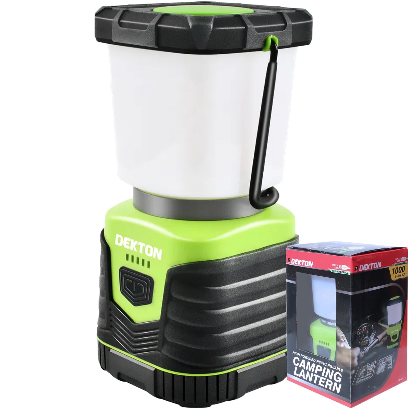 Dekton High Powered Rechargeable LED Lantern