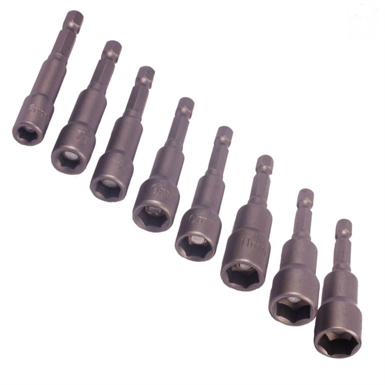 8pc 1/4" Hex Magnetic Nut Driver Set