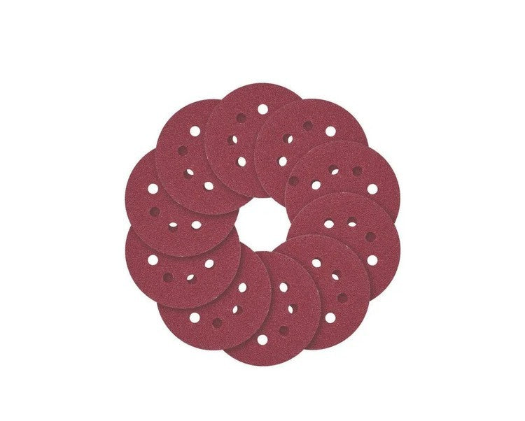 10PC 5" Sanding Discs 120 Grit Orbital Sander Pad