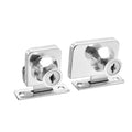 Zinc Alloy Locks Glass Display Cabinet Showcase Lock With 2 Keys For