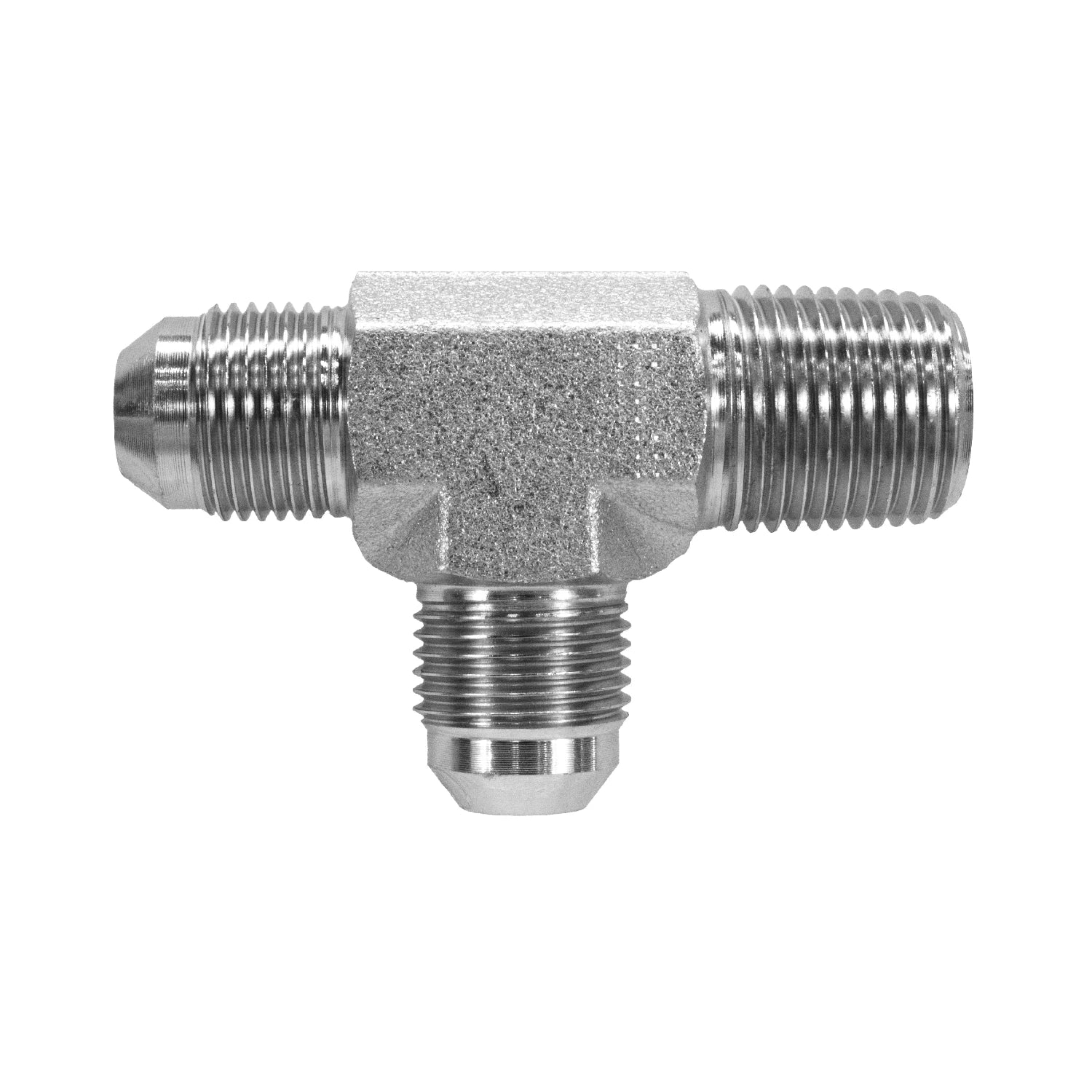 Hydraulic Fitting 3/8" Male Jic Male Tee