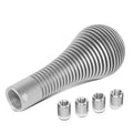 Nrg Sk-701sl 115mm Heat Sink Bubble Head Short Aluminum Shift Knob W/