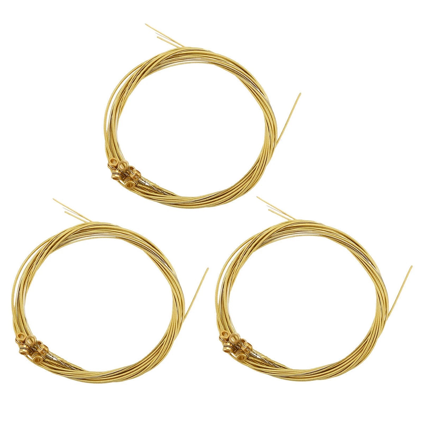 3 Sets 0.2mm-1.2mm 6 Guitar Strings Steel String For Electric