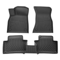 Black TPE Floor Mat Set for Audi Q5 SQ5 2018-2023 All-Weather Floor