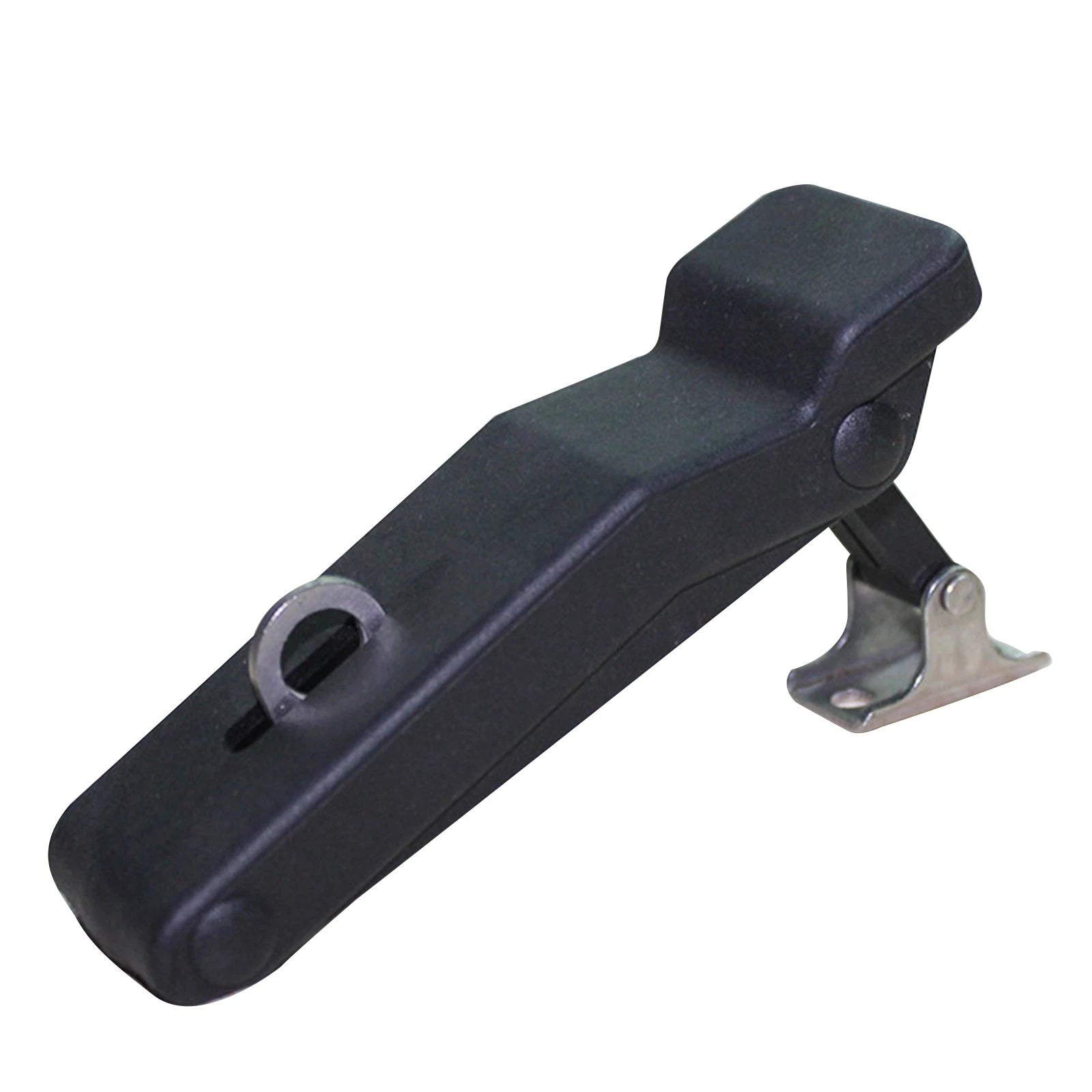 Flexible Door Latch Lock Replacement Soft Rubber Black Over-center