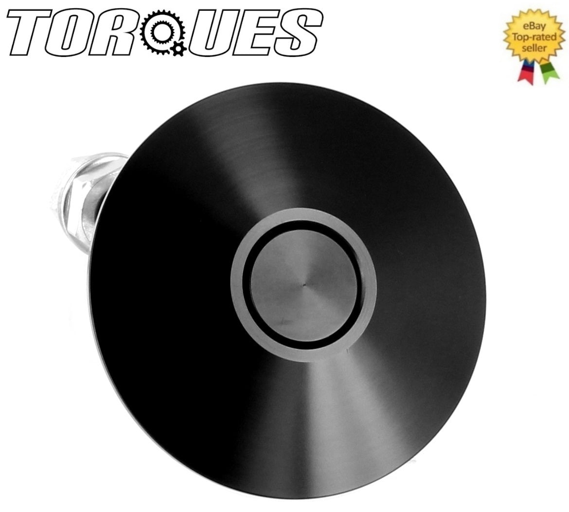Torques 60mm Black Rapid Quick Release Push Clip Bonnet/Boot/Body