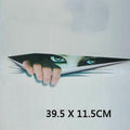 41*13cm Car Bumper Tailgate 3d Personalized Stickers Girls Eyes