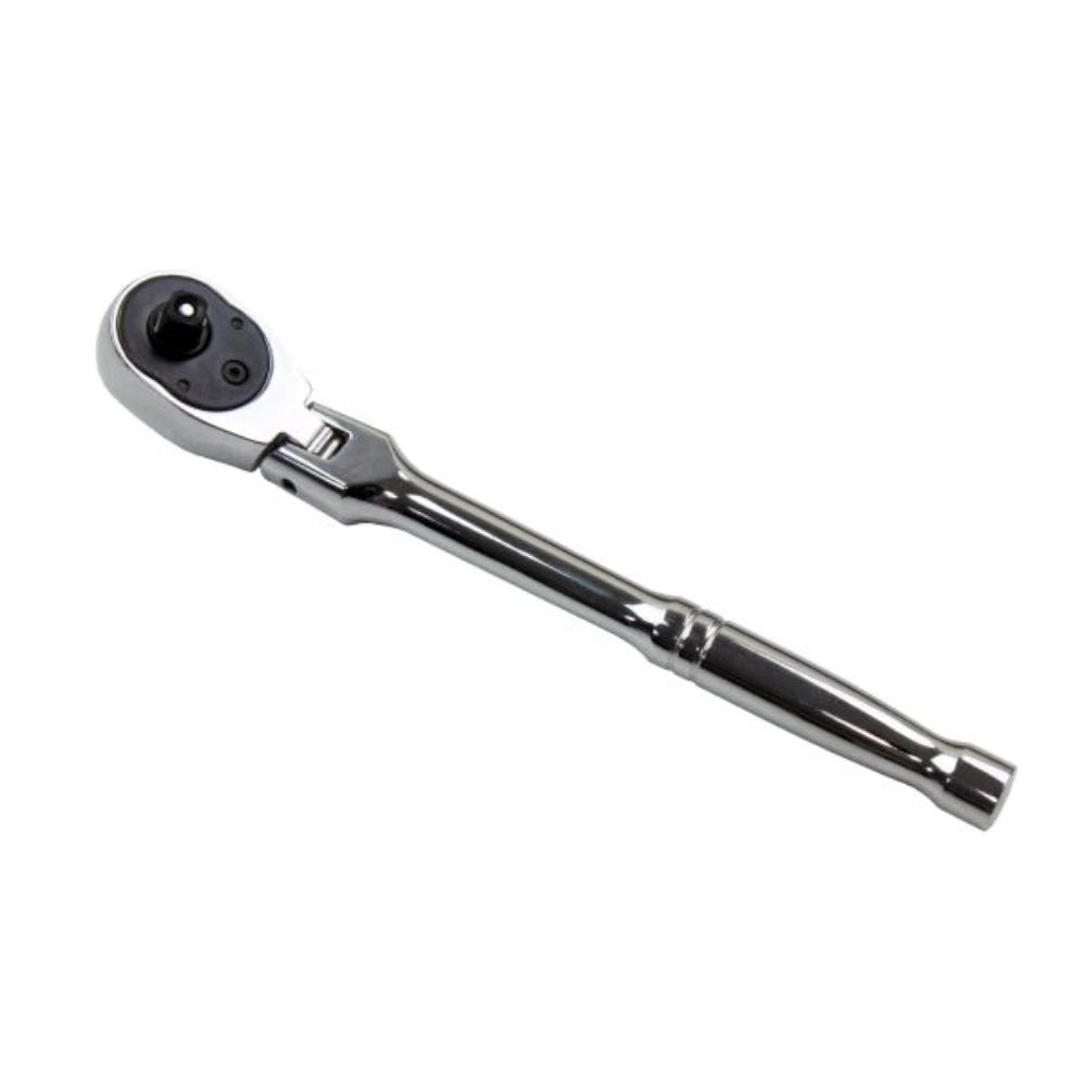 Us Pro 1/4" Drive 72t Flexi Head Ratchet | Flexible Reversible Cr-mo