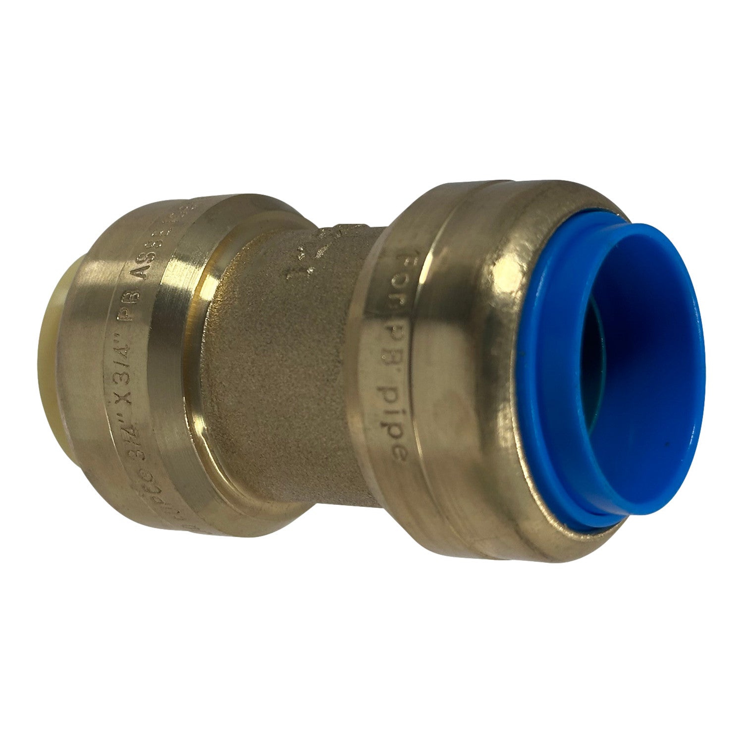 XFITTING 3/4" Push Fit x 3/4" PB Coupling - 50 Pack