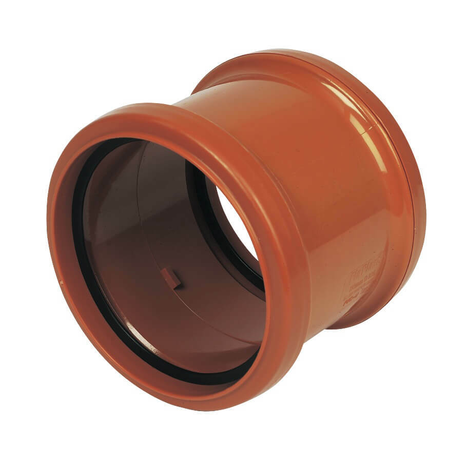Floplast Underground Coupler Double Socket