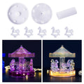 Carousel Diy Silicone Mold Epoxy Resin Casting Mould Ornaments Toys