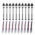 1:160 Scale Gauge Led Wall Lights Model Street Lamps Railway Lamp