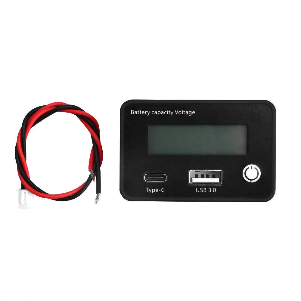 Battery Capacity Voltmeter Tester Lithium Voltage Meter Test Tool