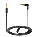 3.5mm To 2.5mm Black Audio Cable For Akg K495nc N60nc Y45bt Y50 Y40