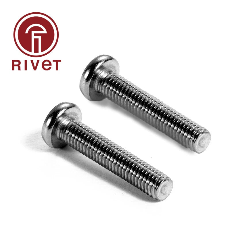 304 Gb818-85 Cross Recessed Pan Head Screws Stainless Steel Machine