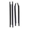 Weatherstrips Outer Lower Window 4x Kit for Toyota Tundra Double Cab 2000-2006