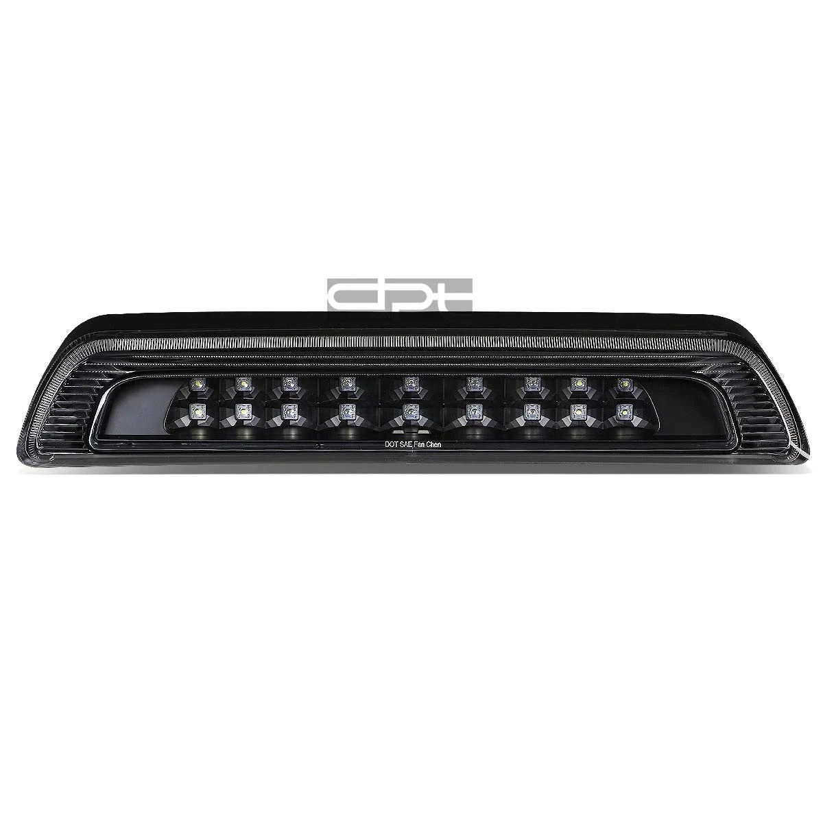 Fit 07-18 Tundra Black 2-row Led Third 3rd Tail Brake Light Rear