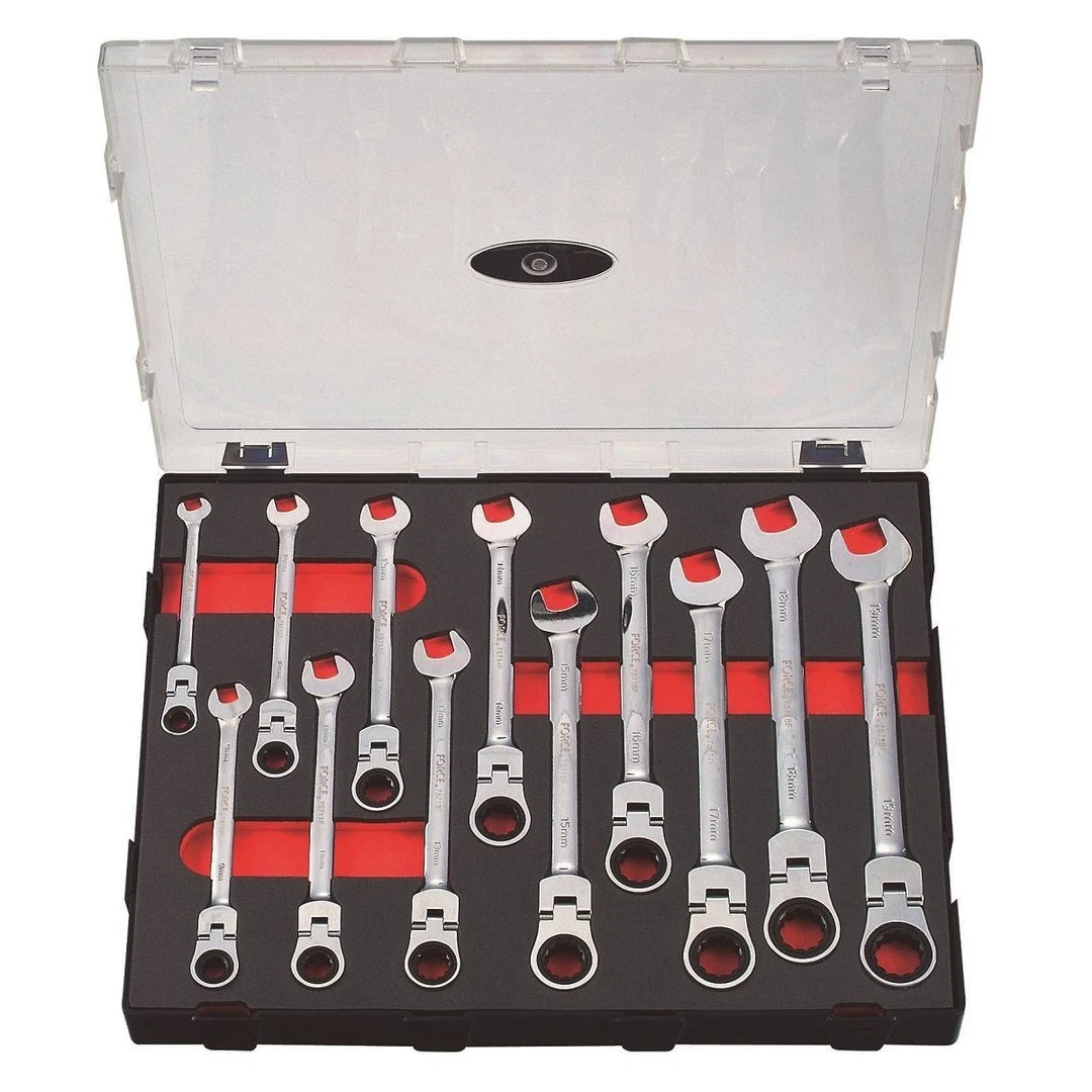 Force K51210f / K51225 Flexible Ratchet Gear Wrench Metric / Imperial